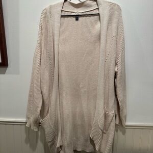 100% cotton Universal Thread Women's Beige Cardigan